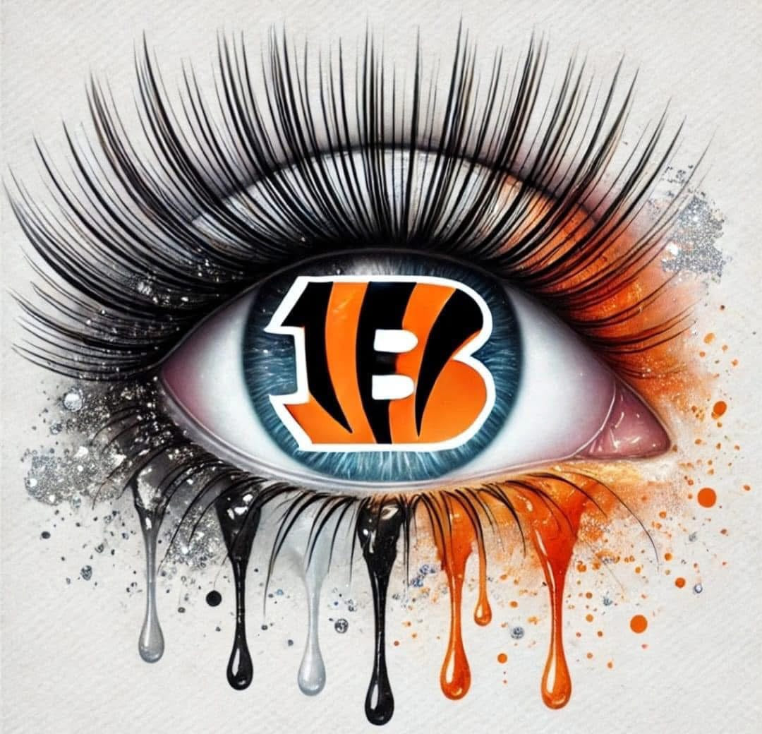 Bengals DTF ready to press iron on transfer for clothing t-shirts and hoodies