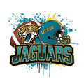 Jaguars football DTF ready to press iron on transfer for clothing t-shirts and hoodies