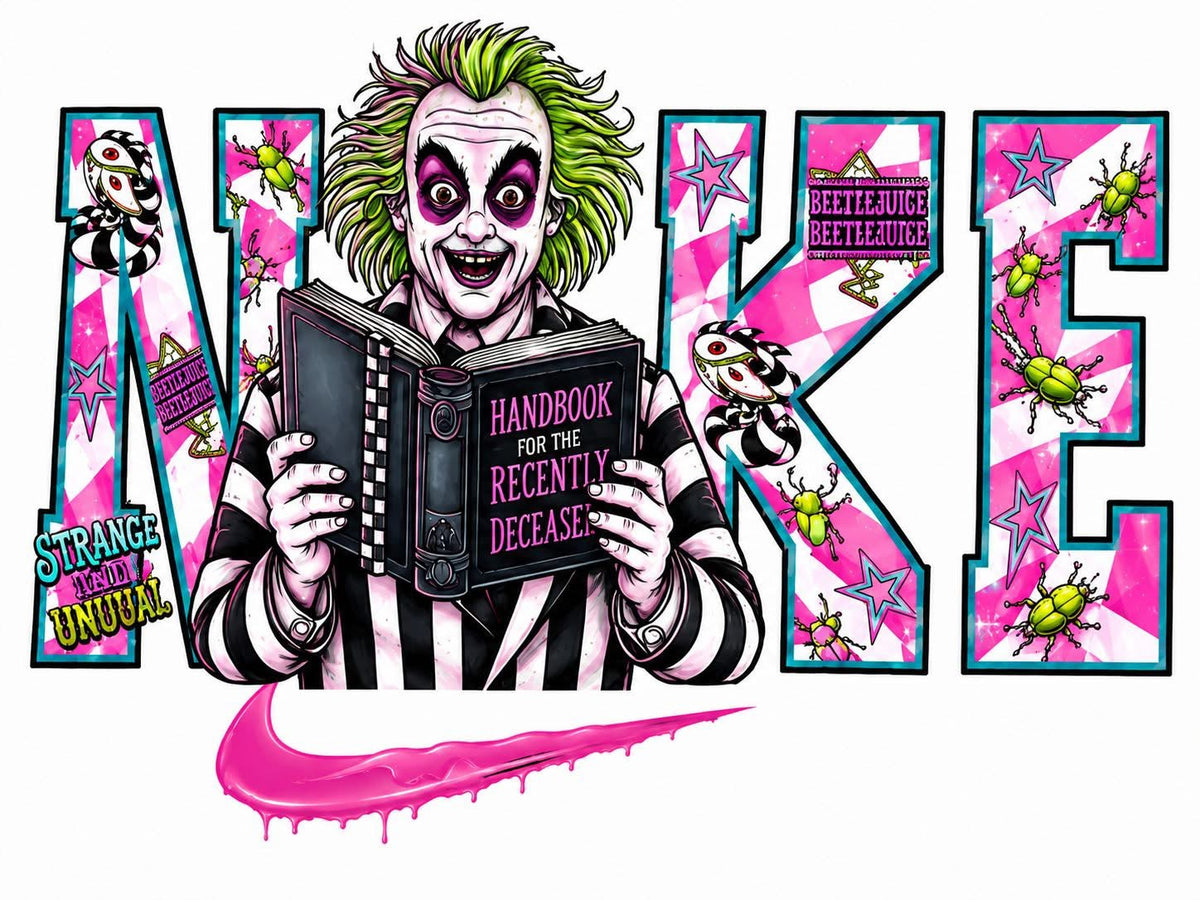 Halloween DTF ready to press iron on transfer for clothing t-shirts and hoodies
