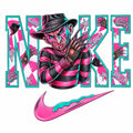 Halloween DTF ready to press iron on transfer for clothing t-shirts and hoodies