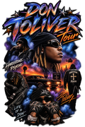 Don toliver DTF ready to press iron on transfer for clothing t-shirts and hoodies concert ready