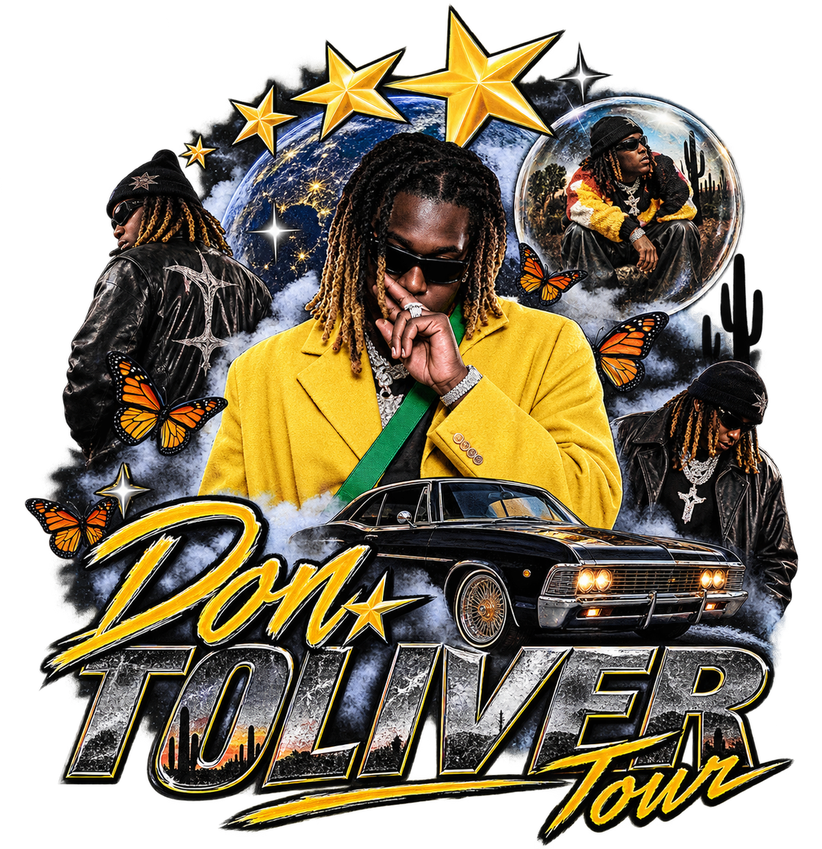 Don toliver DTF ready to press iron on transfer for clothing t-shirts and hoodies concert ready
