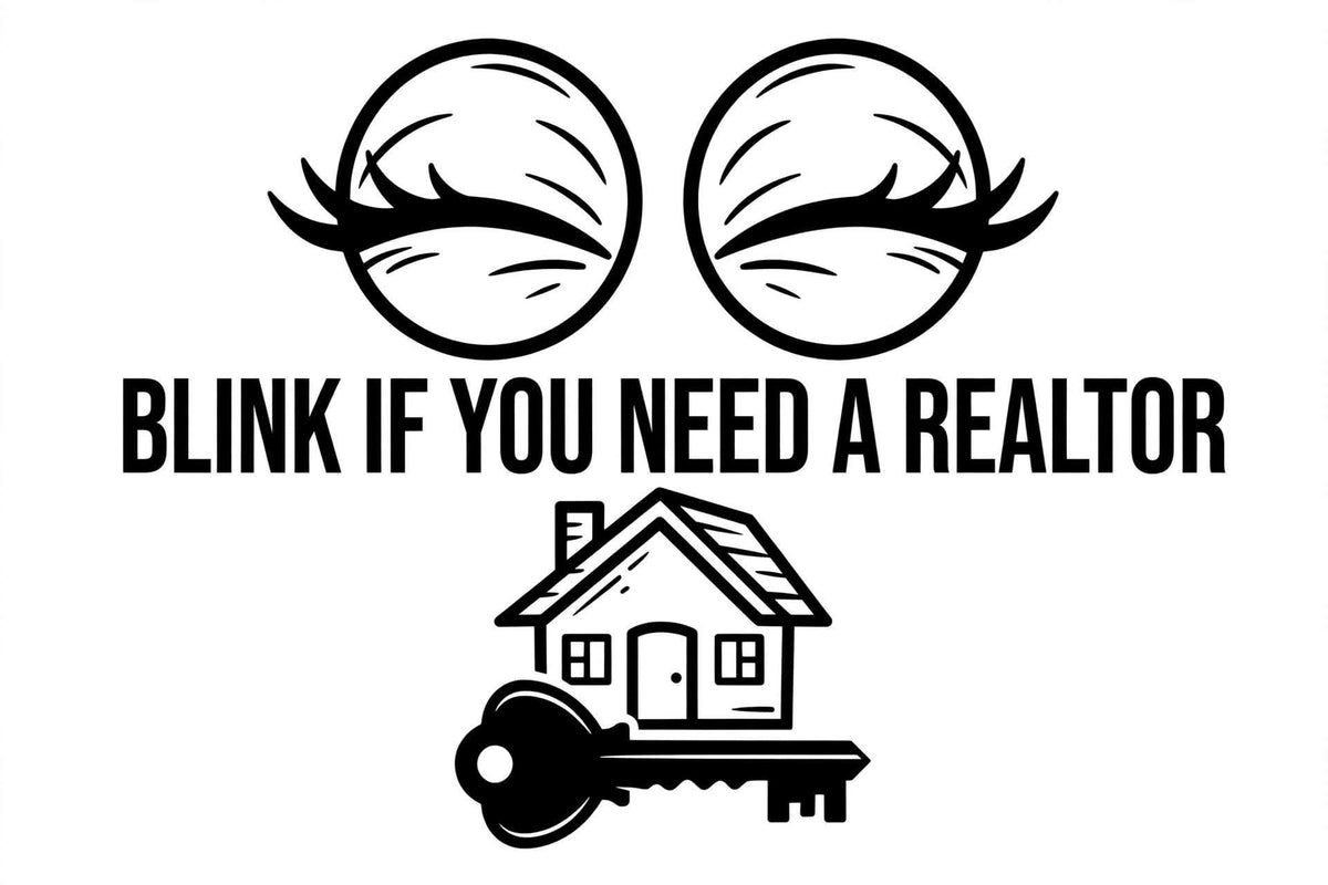 Real estate funny ready to press iron on transfer for clothing t-shirts and hoodies