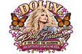 Dolly Parton DTF ready to press iron on transfer for clothing t-shirts and hoodies