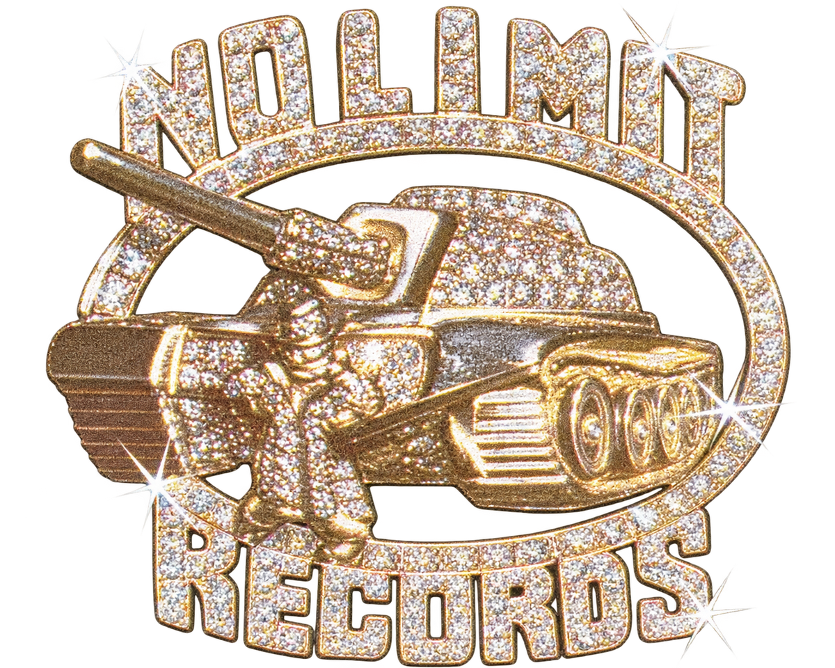 No Limit Records Gold Gems DTF ready to press iron on transfer for clothing t-shirts and hoodies