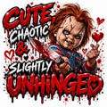 Halloween Cute/Funny (choose character) DTF ready to press iron on transfer for clothing