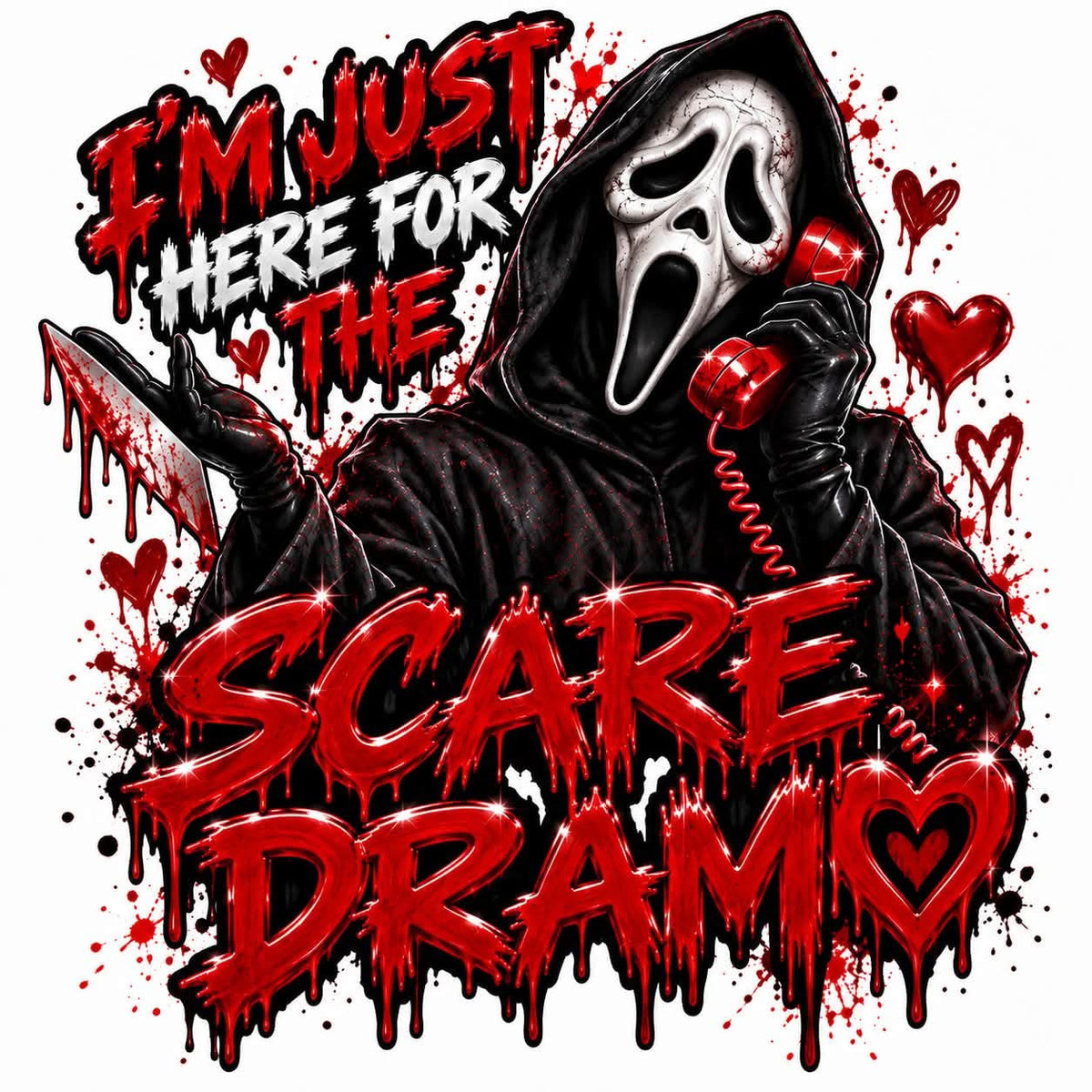 Halloween Cute/Funny (choose character) DTF ready to press iron on transfer for clothing