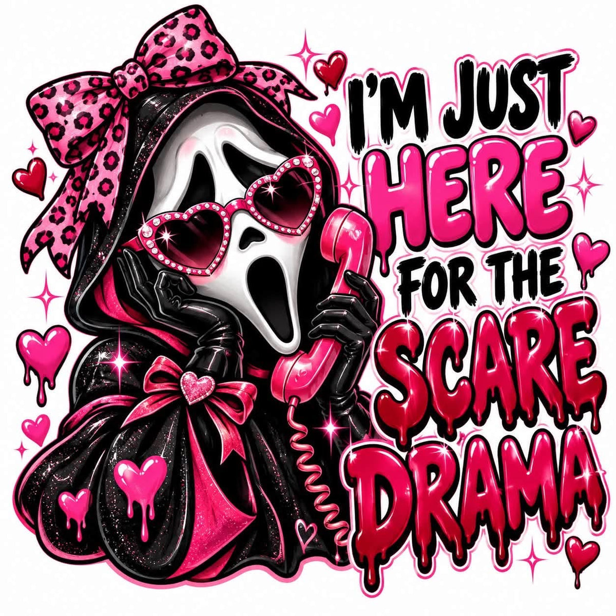 Halloween Cute/Funny (choose character) DTF ready to press iron on transfer for clothing