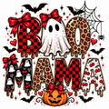 Mama Halloween DTF ready to press iron on transfer for clothing t-shirts and hoodies