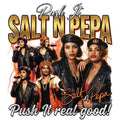 Salt N Pepa DTF ready to press iron on transfer for clothing t-shirts and hoodies concert ready