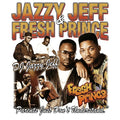 Jazzy Jeff & Fresh Prince of Bel Air DTF ready to press iron on transfer for clothing t-shirts and hoodies