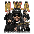 NWA DTF ready to press iron on transfer for clothing t-shirts and hoodies