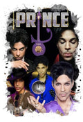 Prince Collage DTF Ready to press iron on for clothing t-shirts hoodies