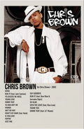 Chris Brown Album DTF ready to press iron on transfer for clothing t-shirts and hoodies
