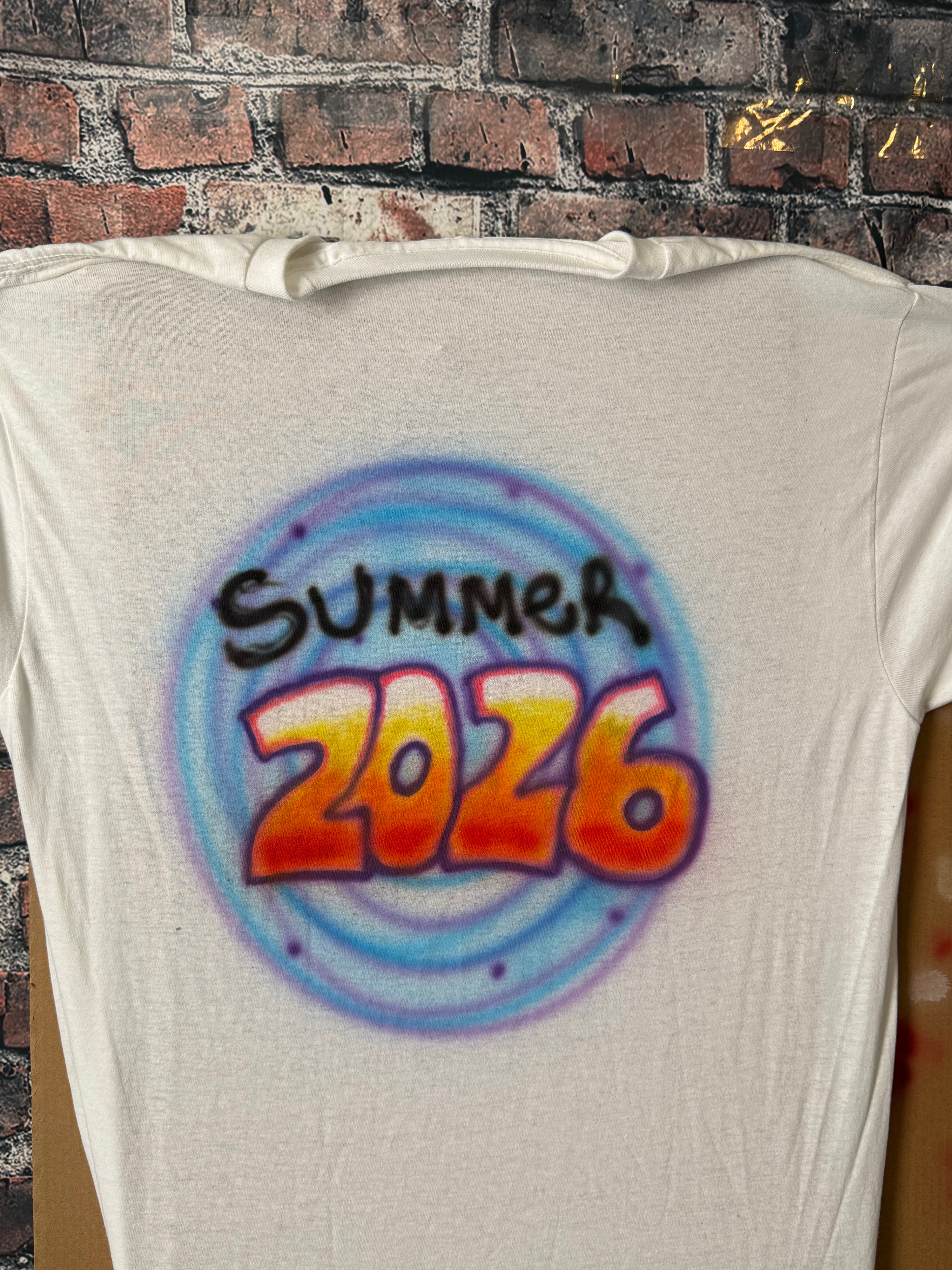 Summer 2025 airbrush tshirt