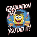 Graduation Day SpongeBob You Did it DTF ready to press iron on transfer for clothing t-shirts and hoodies