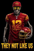 Cyclones Iowa State They Not Like Us Football DTF ready to press iron on transfer for clothing t-shirts and hoodies