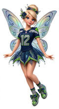 Seahawks Football DTF ready to press iron on transfer for clothing t-shirts and hoodies