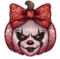 Killer Jack-O-Lantern Halloween DTF ready to press iron on transfer for clothing t-shirts and hoodies
