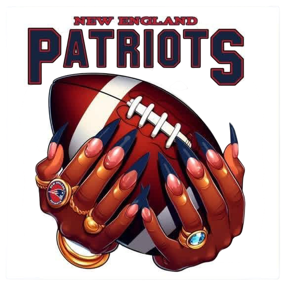 Football Girly Football DTF ready to press iron on transfer for clothing t-shirts and hoodies