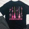 In October We Wear Pink Breast Cancer Awareness DTF T-Shirt