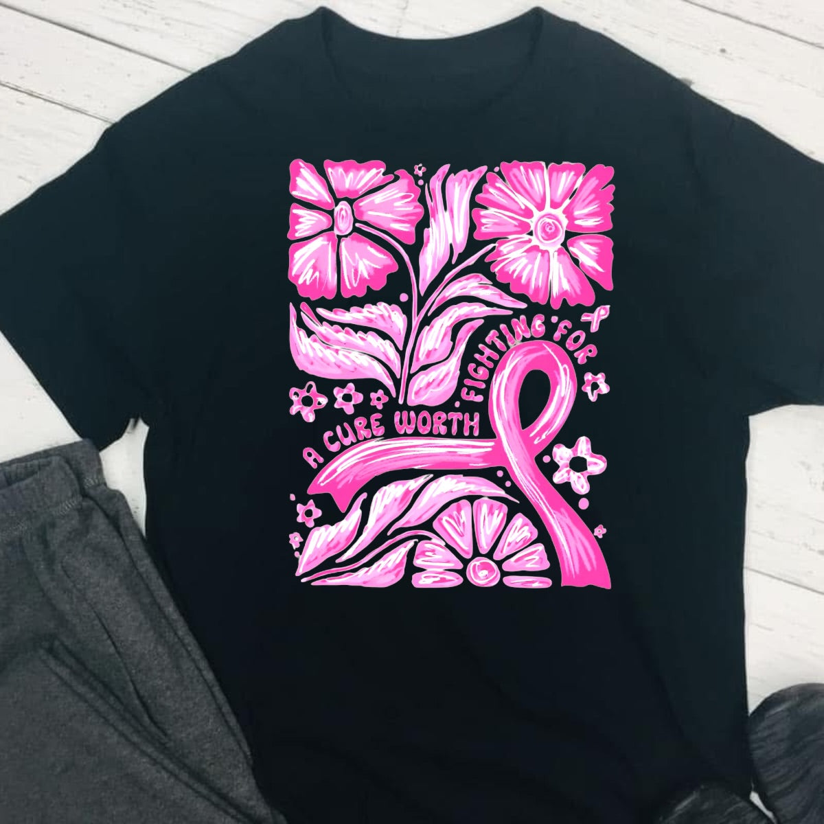 Breast Cancer Awareness DTF T-Shirt