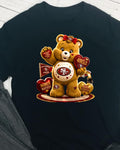 Carebear 49ERS Football DTF T-Shirt Game Ready