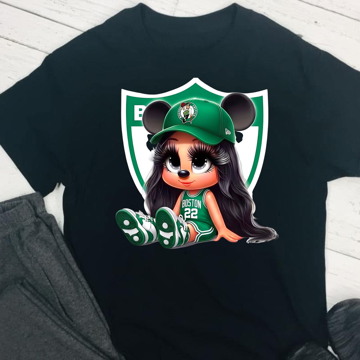 BOSTON CELTICS Basketball DTF T-Shirt Game Ready
