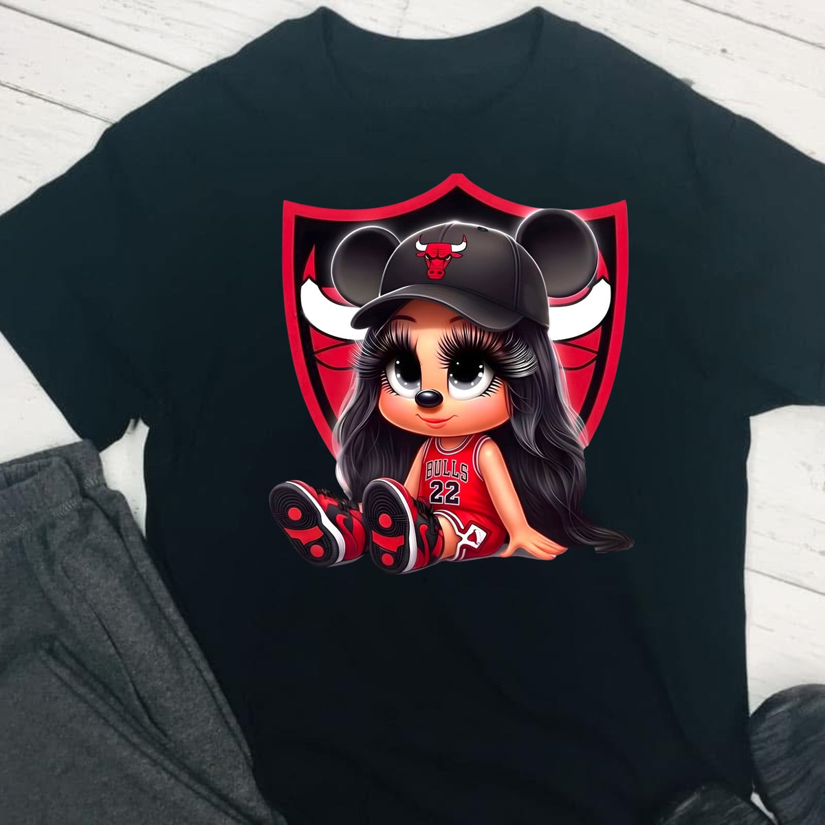 Chicago Bulls Basketball DTF T-Shirt Game Ready