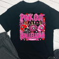Pink Out Hallelujah Georgia Dawgs Breast Cancer Awareness DTF T-Shirt