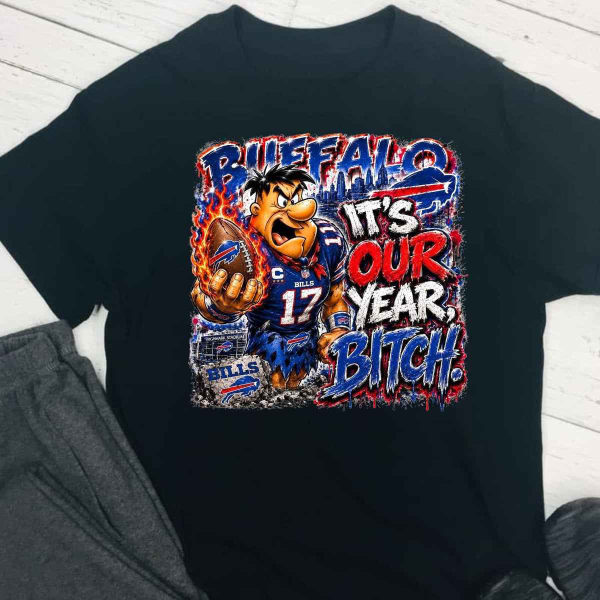 It's Our Year Football DTF T-Shirt Game Ready