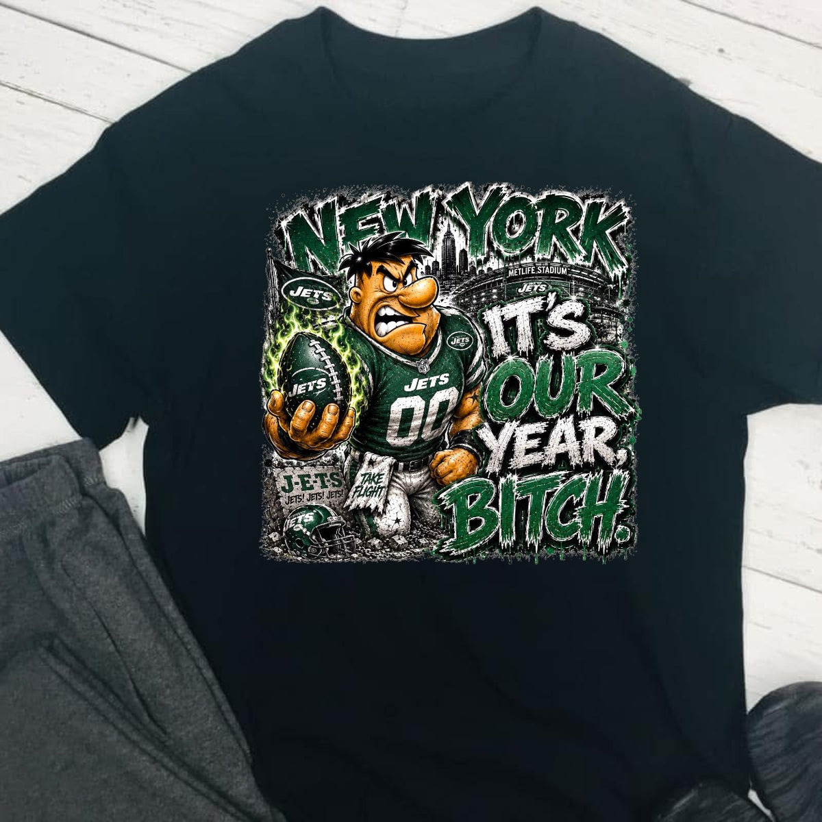 It's Our Year Football DTF T-Shirt Game Ready