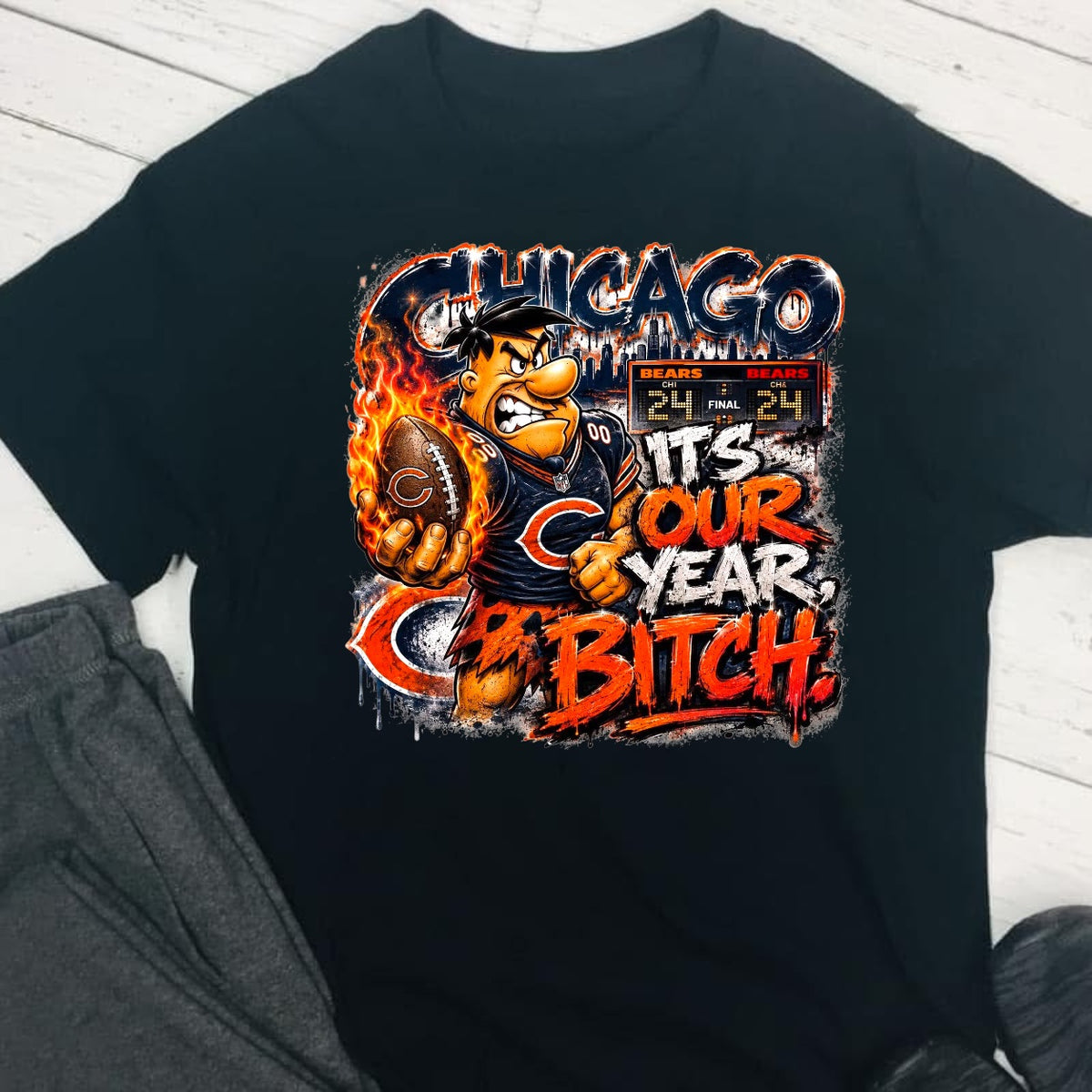 It's Our Year Football DTF T-Shirt Game Ready