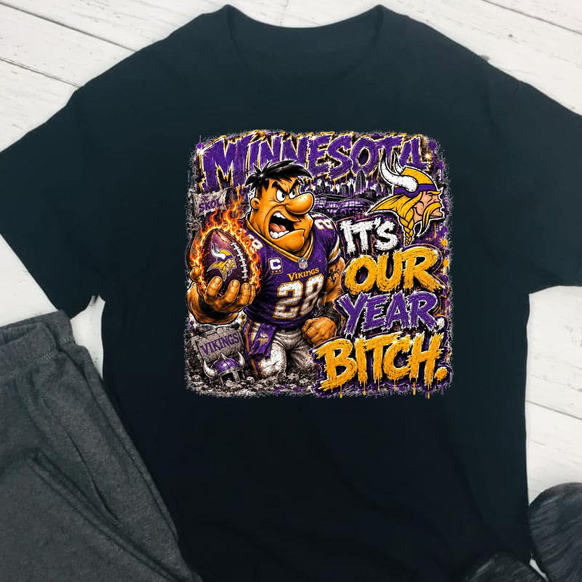 It's Our Year Football DTF T-Shirt Game Ready