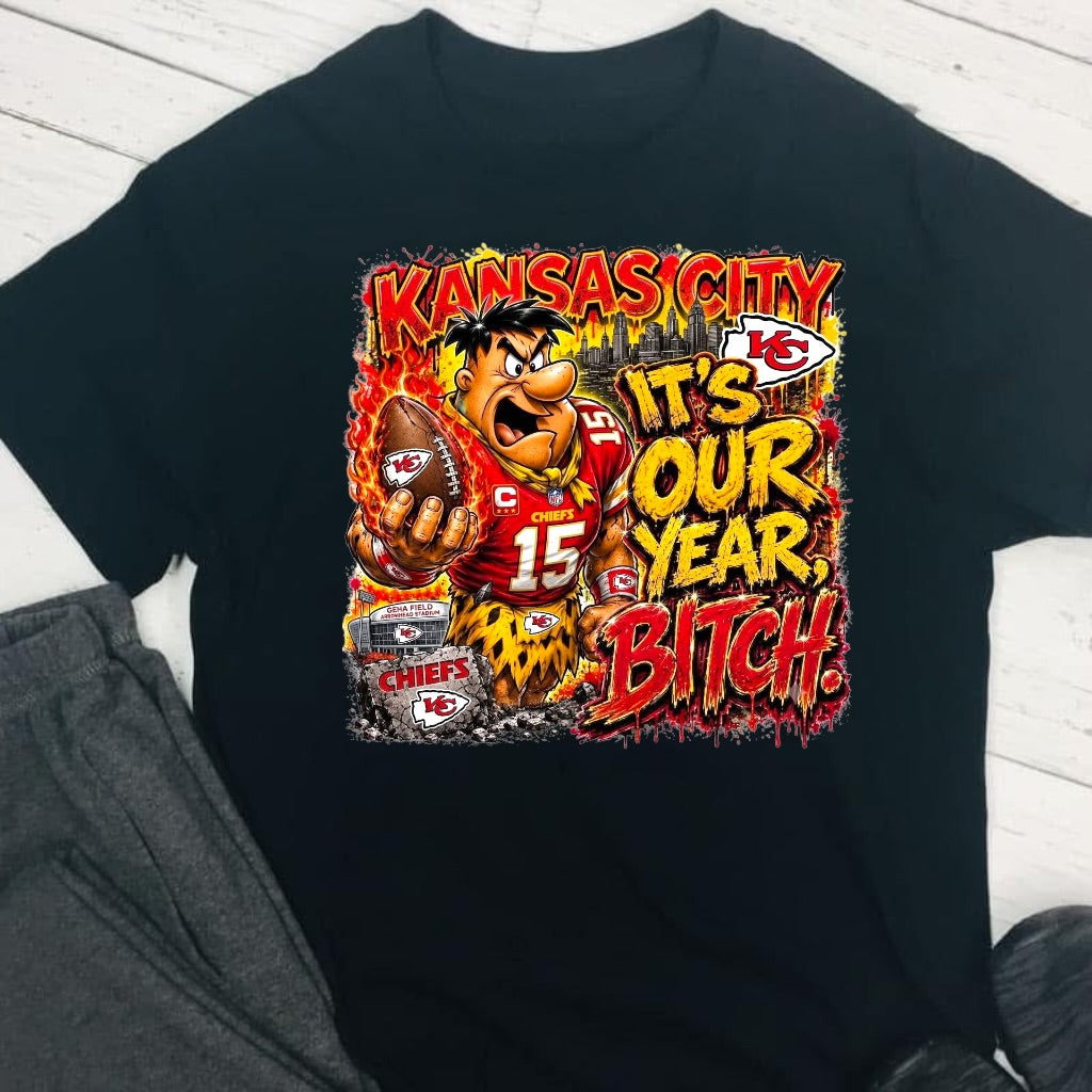 It's Our Year Football DTF T-Shirt Game Ready