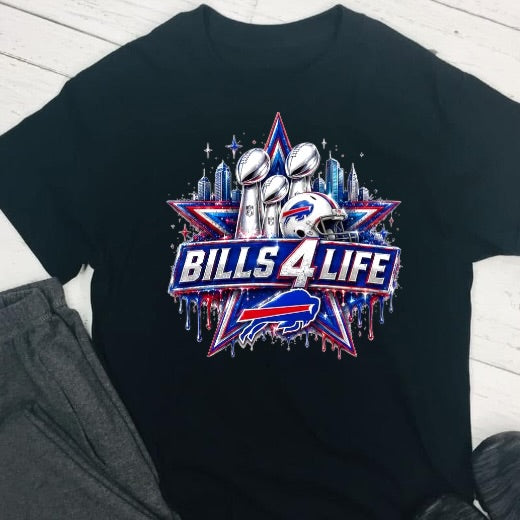 Football 4 Life DTF T-Shirt (choose team)