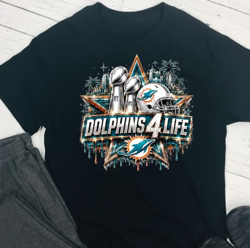 Football 4 Life DTF T-Shirt (choose team)