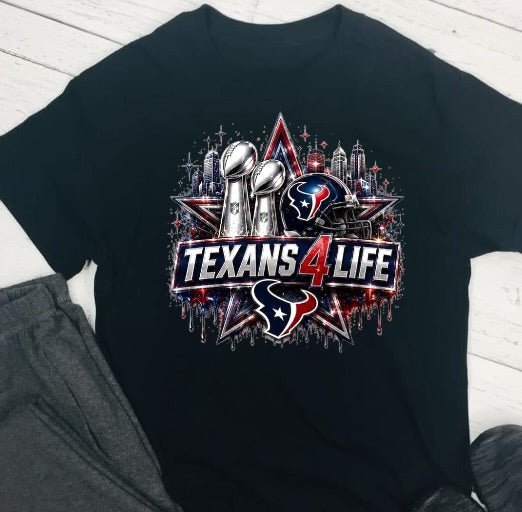 Football 4 Life DTF T-Shirt (choose team)