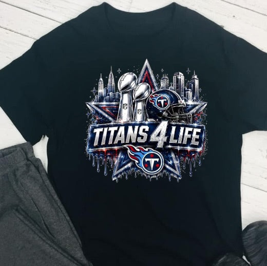 Football 4 Life DTF T-Shirt (choose team)