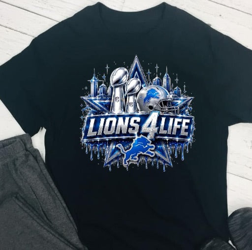 Football 4 Life DTF T-Shirt (choose team)