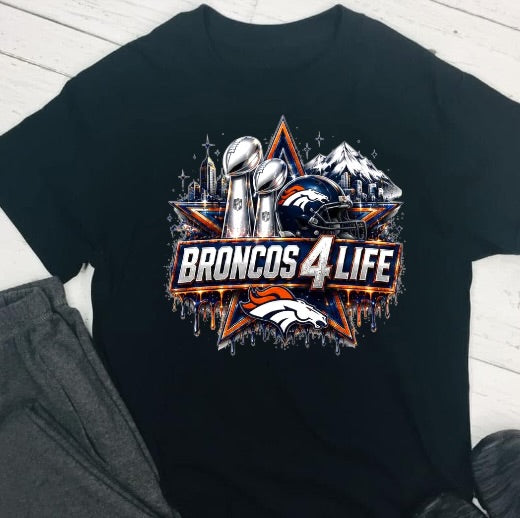 Football 4 Life DTF T-Shirt (choose team)