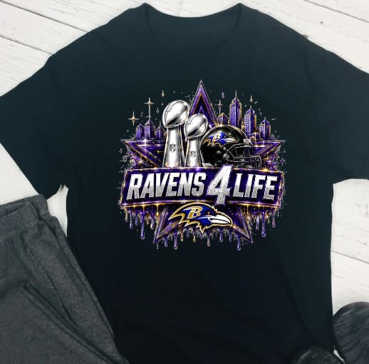 Football 4 Life DTF T-Shirt (choose team)