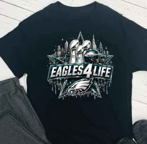 Football 4 Life DTF T-Shirt (choose team)