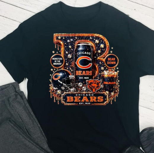 Chicago Bears Football DTF T-Shirt