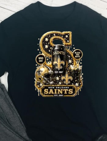 New Orleans Saints Football DTF T-Shirt