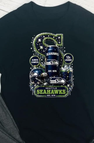 Seahawks Football DTF T-Shirt