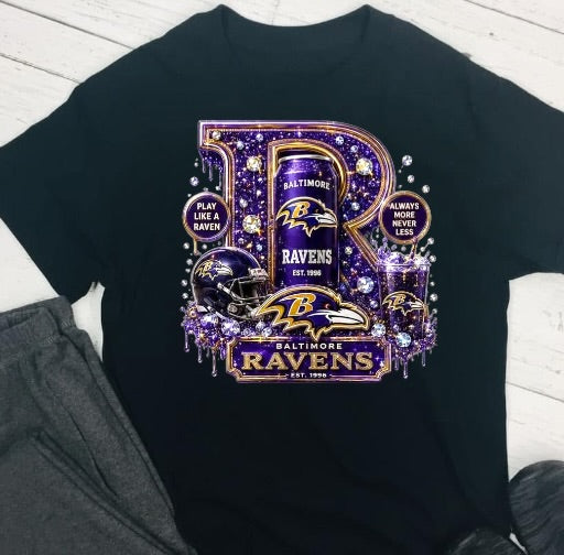 Ravens Football DTF T-Shirt