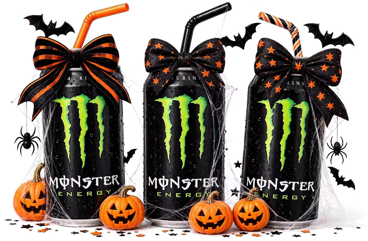 Halloween Caffeine DTF ready to press iron on transfer for clothing t-shirts and hoodies