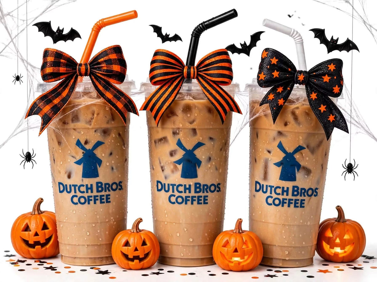 Halloween Caffeine DTF ready to press iron on transfer for clothing t-shirts and hoodies