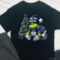 Christmas Grinch Dallas Cowboys Football DTF T-Shirt